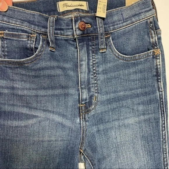 Madewell 10" High Rise Roadtripper Supersoft Jeans Playford Wash - Picture 10 of 11